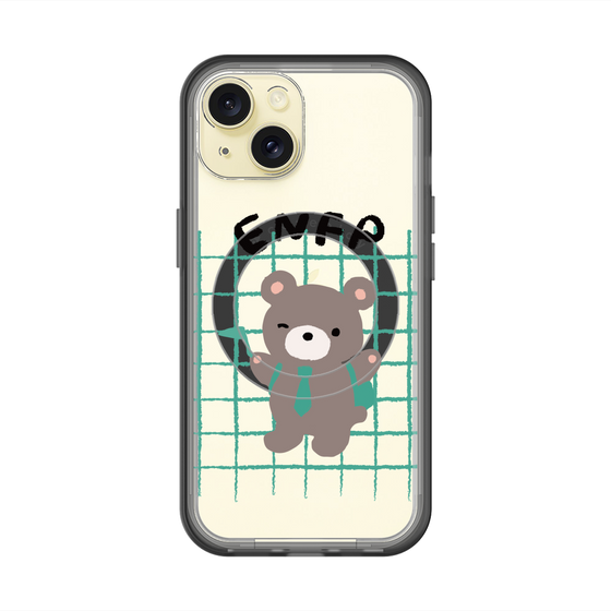 スリムプロテクションプレミアムケース with MagSafe［ オリジナル - ENFP 運動家 - キャラクター ］