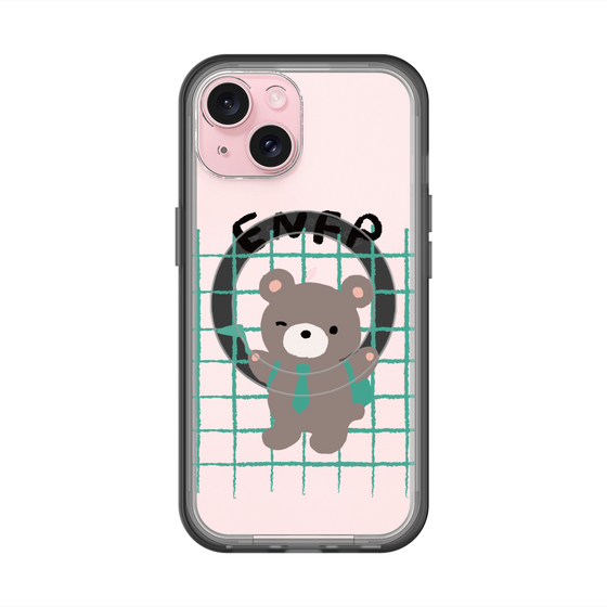 スリムプロテクションプレミアムケース with MagSafe［ オリジナル - ENFP 運動家 - キャラクター ］