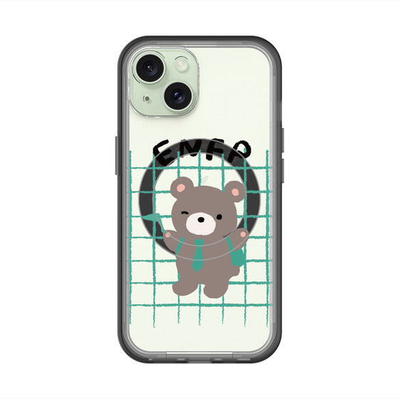 スリムプロテクションプレミアムケース with MagSafe［ オリジナル - ENFP 運動家 - キャラクター ］
