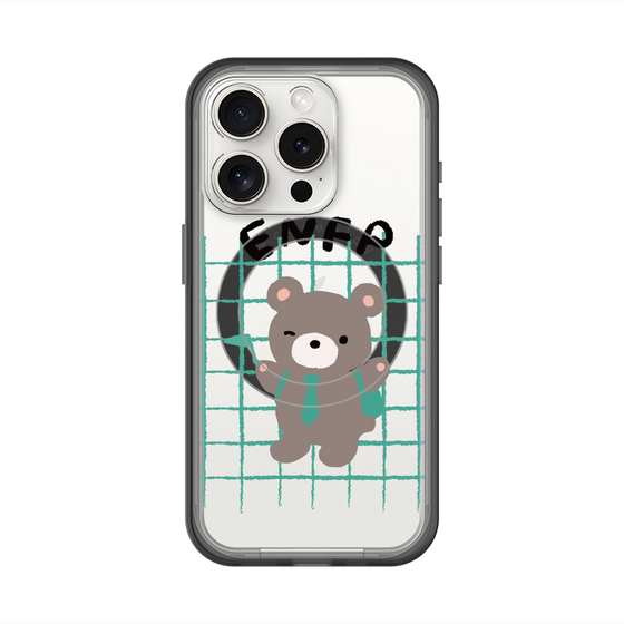 スリムプロテクションプレミアムケース with MagSafe［ オリジナル - ENFP 運動家 - キャラクター ］