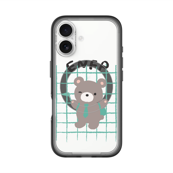 スリムプロテクションプレミアムケース with MagSafe［ オリジナル - ENFP 運動家 - キャラクター ］