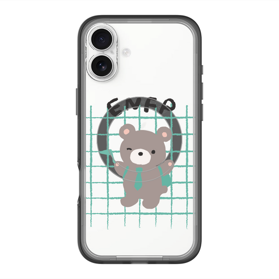 スリムプロテクションプレミアムケース with MagSafe［ オリジナル - ENFP 運動家 - キャラクター ］