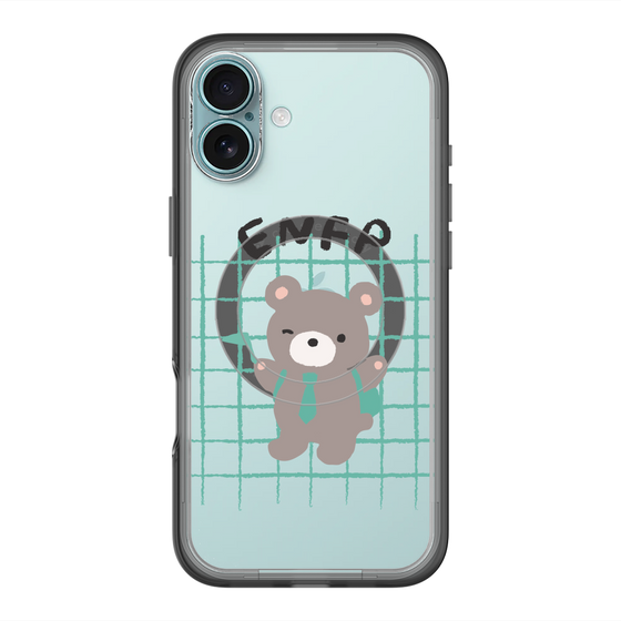 スリムプロテクションプレミアムケース with MagSafe［ オリジナル - ENFP 運動家 - キャラクター ］
