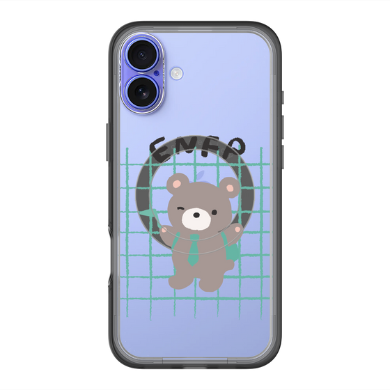 スリムプロテクションプレミアムケース with MagSafe［ オリジナル - ENFP 運動家 - キャラクター ］