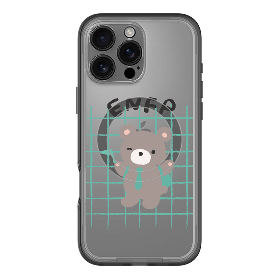 スリムプロテクションプレミアムケース with MagSafe［ オリジナル - ENFP 運動家 - キャラクター ］