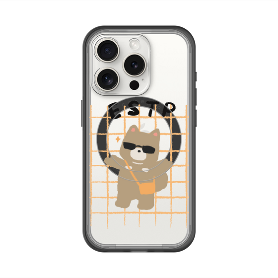 スリムプロテクションプレミアムケース with MagSafe［ オリジナル - ESTP 起業家 - キャラクター ］