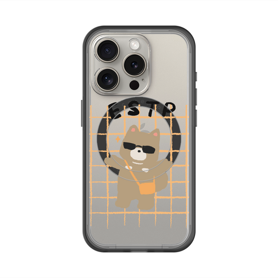 スリムプロテクションプレミアムケース with MagSafe［ オリジナル - ESTP 起業家 - キャラクター ］