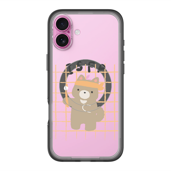 スリムプロテクションプレミアムケース with MagSafe［ オリジナル - ISFP 冒険家 - キャラクター ］