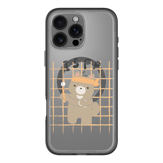スリムプロテクションプレミアムケース with MagSafe［ オリジナル - ISFP 冒険家 - キャラクター ］