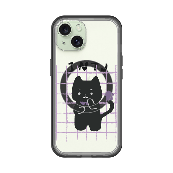 スリムプロテクションプレミアムケース with MagSafe［ オリジナル - INTJ 建築家 - キャラクター ］