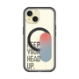 スリムプロテクションプレミアムケース with MagSafe［ オリジナル - ドットオーバーレイ - KEEP YOUR HEAD UP/A ］