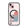 スリムプロテクションプレミアムケース with MagSafe［ オリジナル - ドットオーバーレイ - KEEP YOUR HEAD UP/A ］