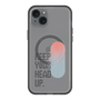 スリムプロテクションプレミアムケース with MagSafe［ オリジナル - ドットオーバーレイ - KEEP YOUR HEAD UP/A ］