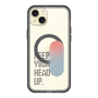 スリムプロテクションプレミアムケース with MagSafe［ オリジナル - ドットオーバーレイ - KEEP YOUR HEAD UP/A ］