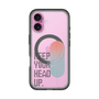 スリムプロテクションプレミアムケース with MagSafe［ オリジナル - ドットオーバーレイ - KEEP YOUR HEAD UP/A ］