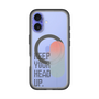 スリムプロテクションプレミアムケース with MagSafe［ オリジナル - ドットオーバーレイ - KEEP YOUR HEAD UP/A ］