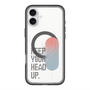 スリムプロテクションプレミアムケース with MagSafe［ オリジナル - ドットオーバーレイ - KEEP YOUR HEAD UP/A ］