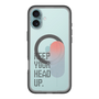 スリムプロテクションプレミアムケース with MagSafe［ オリジナル - ドットオーバーレイ - KEEP YOUR HEAD UP/A ］