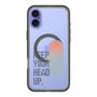 スリムプロテクションプレミアムケース with MagSafe［ オリジナル - ドットオーバーレイ - KEEP YOUR HEAD UP/A ］