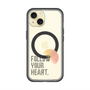 スリムプロテクションプレミアムケース with MagSafe［ オリジナル - ドットオーバーレイ - FOLLOW YOUR HEART/A ］