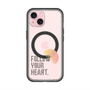 スリムプロテクションプレミアムケース with MagSafe［ オリジナル - ドットオーバーレイ - FOLLOW YOUR HEART/A ］