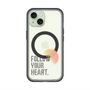 スリムプロテクションプレミアムケース with MagSafe［ オリジナル - ドットオーバーレイ - FOLLOW YOUR HEART/A ］