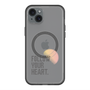 スリムプロテクションプレミアムケース with MagSafe［ オリジナル - ドットオーバーレイ - FOLLOW YOUR HEART/A ］