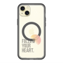 スリムプロテクションプレミアムケース with MagSafe［ オリジナル - ドットオーバーレイ - FOLLOW YOUR HEART/A ］