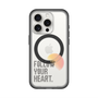 スリムプロテクションプレミアムケース with MagSafe［ オリジナル - ドットオーバーレイ - FOLLOW YOUR HEART/A ］