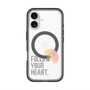 スリムプロテクションプレミアムケース with MagSafe［ オリジナル - ドットオーバーレイ - FOLLOW YOUR HEART/A ］