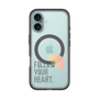 スリムプロテクションプレミアムケース with MagSafe［ オリジナル - ドットオーバーレイ - FOLLOW YOUR HEART/A ］