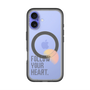 スリムプロテクションプレミアムケース with MagSafe［ オリジナル - ドットオーバーレイ - FOLLOW YOUR HEART/A ］