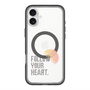 スリムプロテクションプレミアムケース with MagSafe［ オリジナル - ドットオーバーレイ - FOLLOW YOUR HEART/A ］