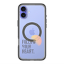 スリムプロテクションプレミアムケース with MagSafe［ オリジナル - ドットオーバーレイ - FOLLOW YOUR HEART/A ］