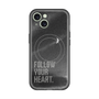 スリムプロテクションプレミアムケース with MagSafe［ オリジナル - ドットオーバーレイ - FOLLOW YOUR HEART/B ］