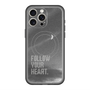 スリムプロテクションプレミアムケース with MagSafe［ オリジナル - ドットオーバーレイ - FOLLOW YOUR HEART/B ］