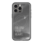 スリムプロテクションプレミアムケース with MagSafe［ オリジナル - ドットオーバーレイ - FOLLOW YOUR HEART/B ］