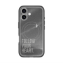 スリムプロテクションプレミアムケース with MagSafe［ オリジナル - ドットオーバーレイ - FOLLOW YOUR HEART/B ］