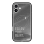 スリムプロテクションプレミアムケース with MagSafe［ オリジナル - ドットオーバーレイ - FOLLOW YOUR HEART/B ］