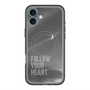 スリムプロテクションプレミアムケース with MagSafe［ オリジナル - ドットオーバーレイ - FOLLOW YOUR HEART/B ］