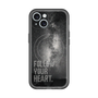 スリムプロテクションプレミアムケース with MagSafe［ オリジナル - ドットオーバーレイ - FOLLOW YOUR HEART/C ］