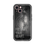スリムプロテクションプレミアムケース with MagSafe［ オリジナル - ドットオーバーレイ - FOLLOW YOUR HEART/C ］