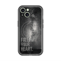 スリムプロテクションプレミアムケース with MagSafe［ オリジナル - ドットオーバーレイ - FOLLOW YOUR HEART/C ］