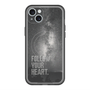 スリムプロテクションプレミアムケース with MagSafe［ オリジナル - ドットオーバーレイ - FOLLOW YOUR HEART/C ］