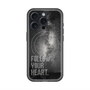 スリムプロテクションプレミアムケース with MagSafe［ オリジナル - ドットオーバーレイ - FOLLOW YOUR HEART/C ］