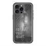 スリムプロテクションプレミアムケース with MagSafe［ オリジナル - ドットオーバーレイ - FOLLOW YOUR HEART/C ］