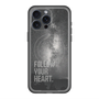 スリムプロテクションプレミアムケース with MagSafe［ オリジナル - ドットオーバーレイ - FOLLOW YOUR HEART/C ］