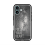 スリムプロテクションプレミアムケース with MagSafe［ オリジナル - ドットオーバーレイ - FOLLOW YOUR HEART/C ］