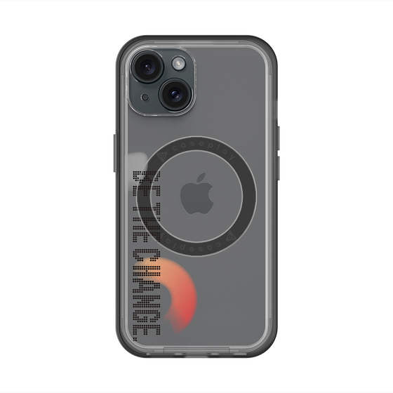 スリムプロテクションプレミアムケース with MagSafe［ オリジナル - ドットオーバーレイ - BE THE CHANGE/A ］