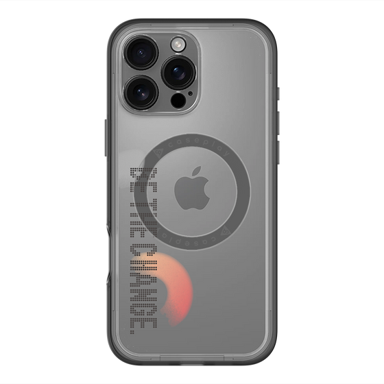 スリムプロテクションプレミアムケース with MagSafe［ オリジナル - ドットオーバーレイ - BE THE CHANGE/A ］